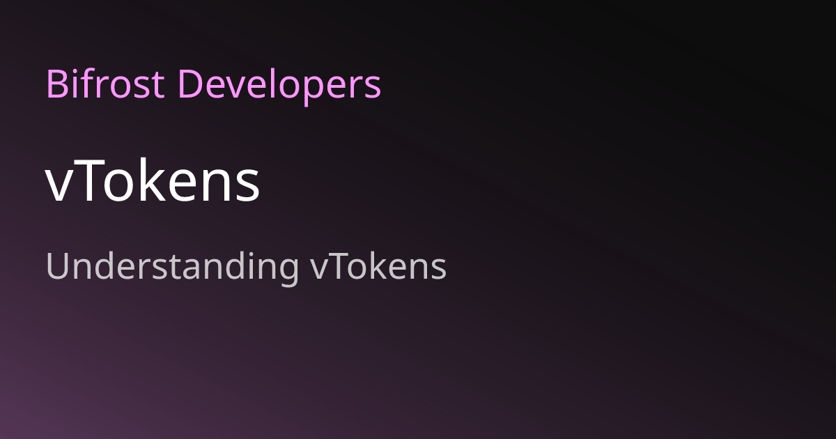 vTokens